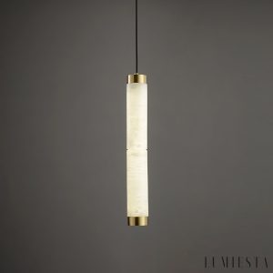 Lumiesta-machoria-lampa-wiszca-nowoczesna-zoto-biaa-do-jadalni-8-x-5060-cm-3.jpg Machoria - Lampa wisząca nowoczesna złoto-biała, do jadalni, Ø8 x 50/60 cm