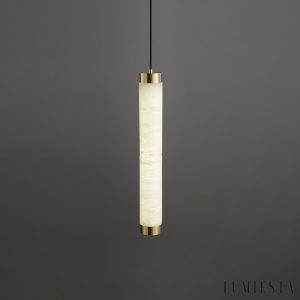 Lumiesta-machoria-lampa-wiszca-nowoczesna-zoto-biaa-do-jadalni-8-x-5060-cm-5.jpg Machoria - Lampa wisząca nowoczesna złoto-biała, do jadalni, Ø8 x 50/60 cm