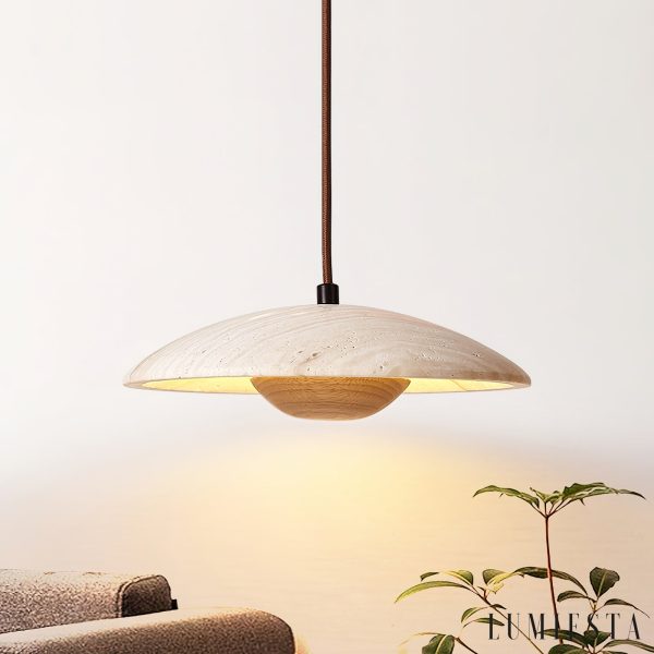 Lumiesta-manaura-lampa-wiszca-skandynawska-drewniana-orzech-do-jadalni-25-x-h8-cm-7.jpg Manaura - Lampa wisząca skandynawska drewniana, orzech do jadalni, Ø25 x H8 cm