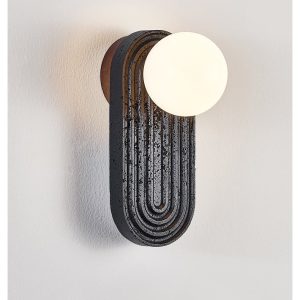 Lumiesta-marsevia-kinkiet-trawertynowy-nowoczesny-czarnybiay-do-salonu-11x25-cm-8.jpg Marsevia - Kinkiet trawertynowy nowoczesny, czarny/biały do salonu, Ø11x25 cm