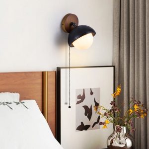 Lumiesta-mediterris-kinkiet-trawertynowy-czarny-z-orzechem-do-salonu-15x19-cm-5.jpg Mediterris - Kinkiet trawertynowy, czarny z orzechem do salonu, Ø15x19 cm