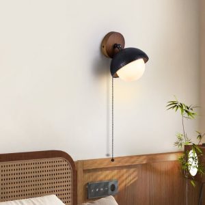 Lumiesta-mediterris-kinkiet-trawertynowy-czarny-z-orzechem-do-salonu-15x19-cm-8.jpg Mediterris - Kinkiet trawertynowy, czarny z orzechem do salonu, Ø15x19 cm