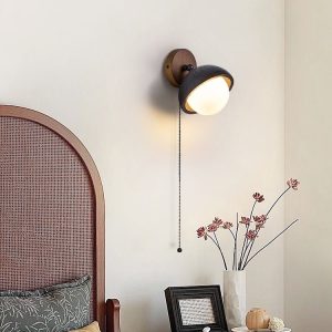 Lumiesta-mediterris-kinkiet-trawertynowy-czarny-z-orzechem-do-salonu-15x19-cm-9.jpg Mediterris - Kinkiet trawertynowy, czarny z orzechem do salonu, Ø15x19 cm