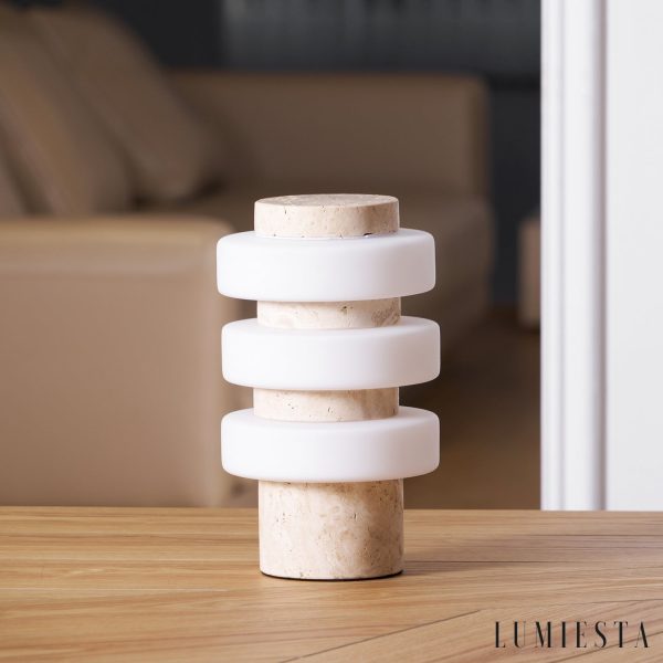 Lumiesta-meridia-lampa-stoowa-z-trawertynu-lub-marmuru-biaa-do-salonu-18-x-h30-cm-9.jpg Meridia - Lampa stołowa z trawertynu lub marmuru, biała do salonu Ø18 x H30 cm