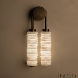 Lumiesta-milanoir-lampa-wiszca-nowoczesna-brzowo-biaa-do-salonu-4564-cm-3.jpg Milanoir - Lampa wisząca nowoczesna brązowo-biała do salonu 45/64 cm