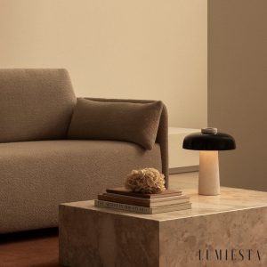 Lumiesta-montreuxa-lampa-stoowa-trawertynowa-ta-metalowa-do-salonu-2435-cm-8.jpg Montreuxa - Lampa stołowa trawertynowa, żółta, metalowa do salonu, Ø24/35 cm