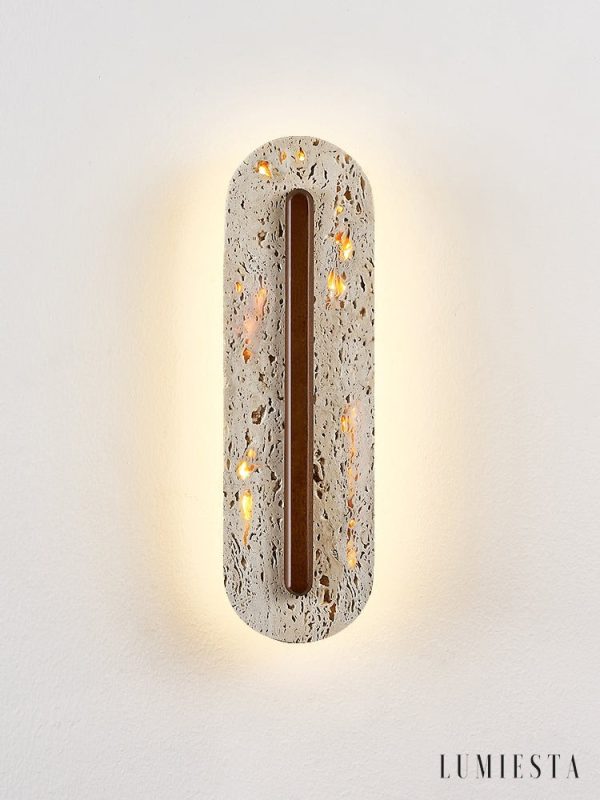 Lumiesta-orvetria-lampa-wiszca-trawertynowa-orzechowa-do-salonu-11-x-35-cm-3.jpg Orvetria - Lampa wisząca trawertynowa, orzechowa do salonu, Ø11 x 35 cm