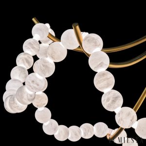 Lumiesta-perugina-lampa-wiszca-alabastrowa-zota-do-salonu-11792-cm-5.jpg Perugina - Lampa wisząca alabastrowa złota do salonu, Ø117/92 cm