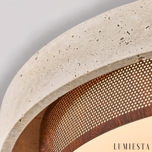 Lumiesta-ravellis-lampa-sufitowa-trawertynowa-to-biaa-do-salonu-424757-cm-8.jpg Ravellis - Lampa sufitowa trawertynowa żółto-biała do salonu, Ø42/47/57 cm