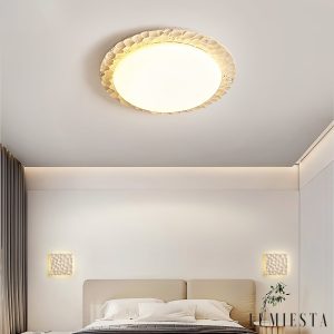 Lumiesta-rhodosia-lampa-sufitowa-trawertynowa-to-biaa-do-salonu-50-x-10-cm-1.jpg Rhodosia - Lampa sufitowa trawertynowa, żółto-biała do salonu Ø50 x 10 cm