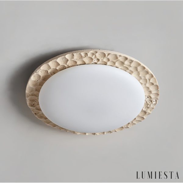 Lumiesta-rhodosia-lampa-sufitowa-trawertynowa-to-biaa-do-salonu-50-x-10-cm-7.jpg Rhodosia - Lampa sufitowa trawertynowa, żółto-biała do salonu Ø50 x 10 cm