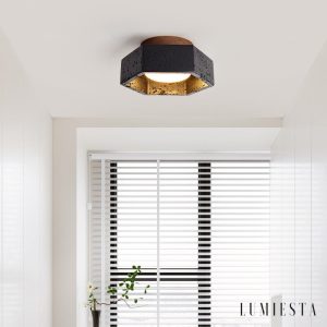 Lumiesta-rivieris-plafon-trawertynowy-czarny-z-drewnem-orzechowym-do-salonu-177-cm-1.jpg Rivieris - Plafon trawertynowy czarny z drewnem orzechowym do salonu Ø17×7 cm