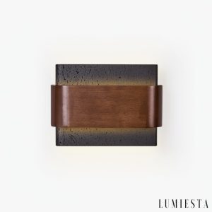 Lumiesta-rosariax-kinkiet-trawertynowy-z-orzechem-czarny-do-sypialni-22x16-cm.jpg Rosariax - Kinkiet trawertynowy z orzechem, czarny, do sypialni 22x16 cm