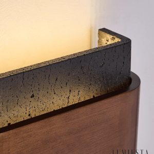 Lumiesta-rosariax-kinkiet-trawertynowy-z-orzechem-czarny-do-sypialni-22x16-cm-5.jpg Rosariax - Kinkiet trawertynowy z orzechem, czarny, do sypialni 22x16 cm