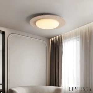 Lumiesta-salvadora-plafon-trawertynowy-to-biay-do-salonu-50x12-cm-3.jpg Salvadora - Plafon trawertynowy żółto-biały do salonu, Ø50x12 cm