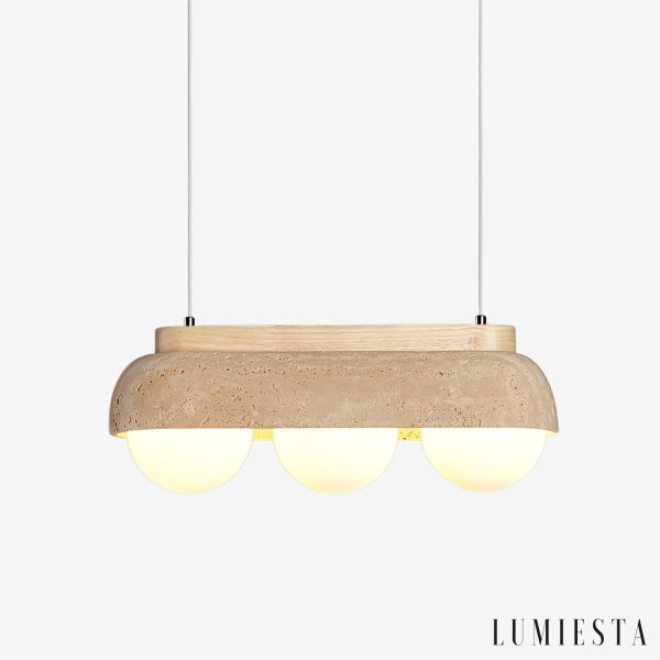 Lumiesta-sardiniax-lampa-wiszca-ty-trawertyn-i-drewno-do-jadalni-2740-x-h15-cm.jpg Sardiniax - Lampa wisząca żółty trawertyn i drewno do jadalni, Ø27/40 x H15 cm