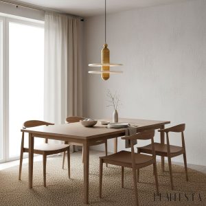 Scalara - Lampa wisząca loftowa czarno-biała z alabastrem do salonu, Ø28/40 cm