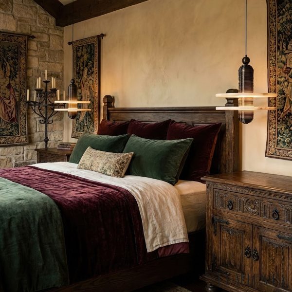 Scalara - Lampa wisząca loftowa czarno-biała z alabastrem do salonu, Ø28/40 cm