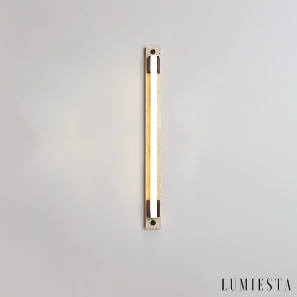 Lumiesta-slonevyr-kinkiet-nowoczesny-orzechty-trawertyn-do-salonu-5-x-6080100-9.jpg Slonevyr - Kinkiet nowoczesny orzech/żółty trawertyn do salonu, Ø5 x 60/80/100