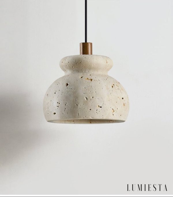 Lumiesta-travora-226-lampa-wiszca-travertynowa-ta-drewniana-do-salonu-12x9-cm-3.jpg Travora 226 - Lampa wisząca travertynowa żółta, drewniana do salonu Ø12x9 cm