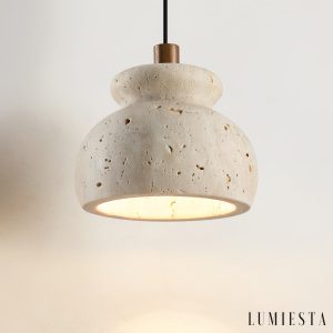 Lumiesta-travora-226-lampa-wiszca-travertynowa-ta-drewniana-do-salonu-12x9-cm-6.jpg Travora 226 - Lampa wisząca travertynowa żółta, drewniana do salonu Ø12x9 cm
