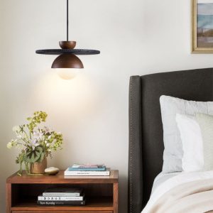 Lumiesta-tropeza-lampa-wiszca-trawertynowa-czarna-do-salonu-30x18-cm-3.jpg Tropeza - Lampa wisząca trawertynowa czarna do salonu Ø30x18 cm