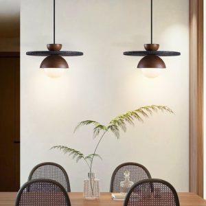 Lumiesta-tropeza-lampa-wiszca-trawertynowa-czarna-do-salonu-30x18-cm-5.jpg Tropeza - Lampa wisząca trawertynowa czarna do salonu Ø30x18 cm