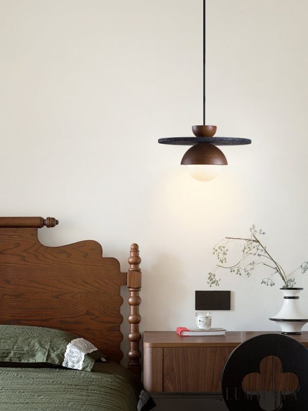 Lumiesta-tropeza-lampa-wiszca-trawertynowa-czarna-do-salonu-30x18-cm-8.jpg Tropeza - Lampa wisząca trawertynowa czarna do salonu Ø30x18 cm