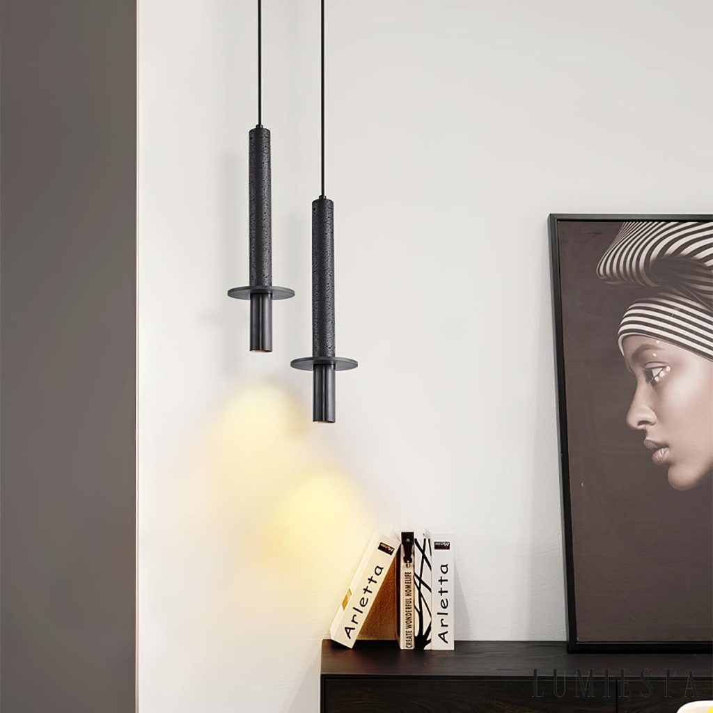 Zurichia - nowoczesna lampa wisząca, gładka linia i cylindryczny kształt