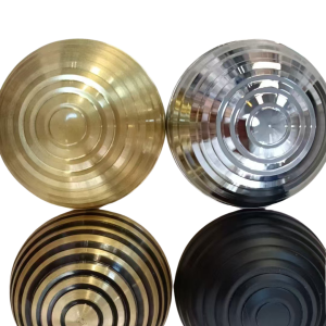 Okrounda - Lampa Ścienna Alabastrowa Złoto Biała Ciepła Zimna