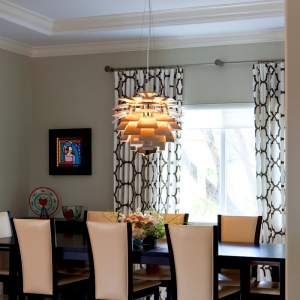 Lopez - Nowoczesna metalowa lampa wisząca w kształcie karczocha