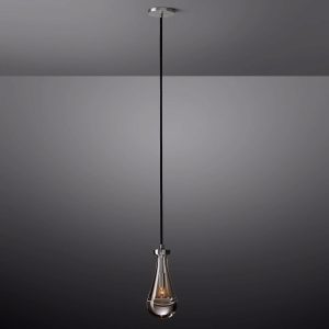 Raindropa - lampa wisząca w stylu nowoczesnym z kryształami