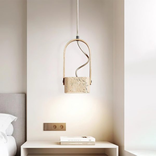 Travertine-Arcello-Pendant-Light-Vidirlighting3_1.jpg Łukowa elegancka lampa wisząca trawertyn 12cm x 20cm beżowy