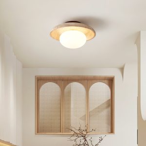 Travertine-Lunaro-Ceiling-Lamp-Vidirlighting3_11.jpg Travertine Lunaro - Lampa sufitowa w beżowym kolorze 25cm