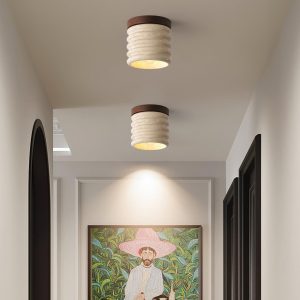 Travertine-Vaarnii-Ceiling-Lamp-Vidirlighting3_18.jpg Vaarnii - Lampka sufitowa z trawertynu w beżowym stylu 12cm