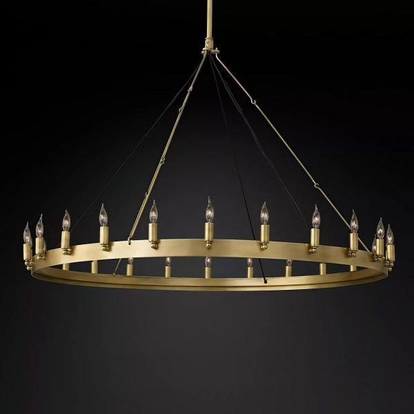 Camino 50-inch vintage industrial pendant lamp