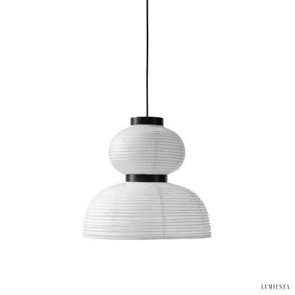 image_1-224.jpg Lampa wisząca Riisi z papieru ryżowego w stylu modern