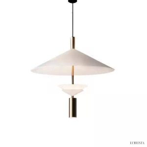 Metal pendant lamp Lantia in Scandinavian style