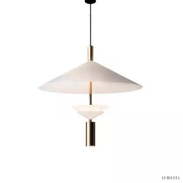 Metal pendant lamp Lantia in Scandinavian style