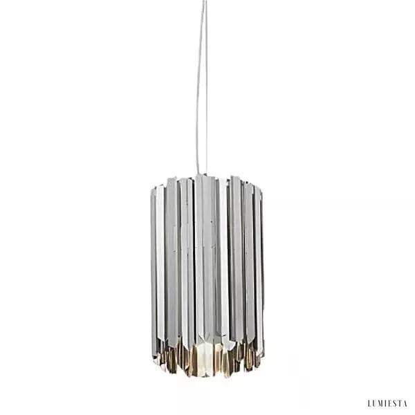 Lampa sufitowa Facet metalowa z efektem LED  styl nowoczesny