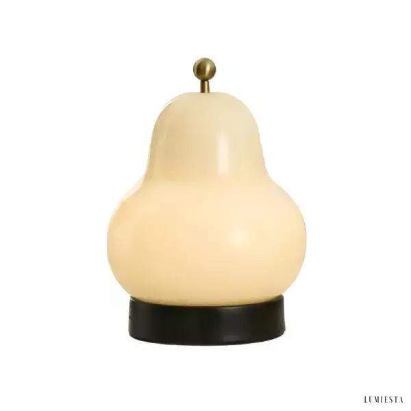 Lampa dotykowa w kształcie gruszki z regulacją światła