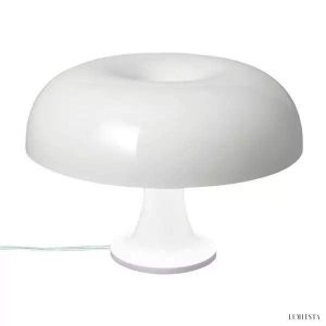 Lampa stołowa Nessino w kształcie grzyba modne oświetlenie