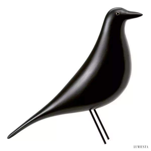 Lampa dekoracyjna Eames House Bird czarna z żywicy