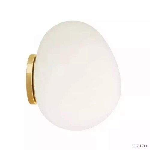 Lampa ścienna Ofisi nowoczesna z białym kloszem