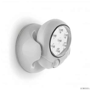 Lampa LED naścienna z czujnikiem ruchu nowoczesny design
