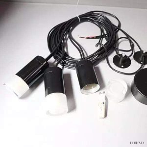 Lampa wisząca Linx z metalowymi detalami personalizowana