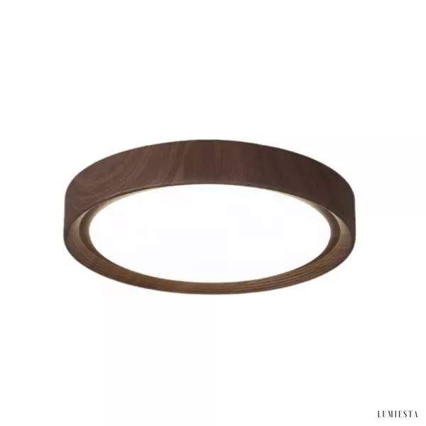 Vintage Okrągła Lampa LED sufitowa w stylu skandynawskim