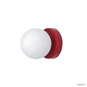 Nowoczesna lampa sufitowa orb szklana w wielu kolorach