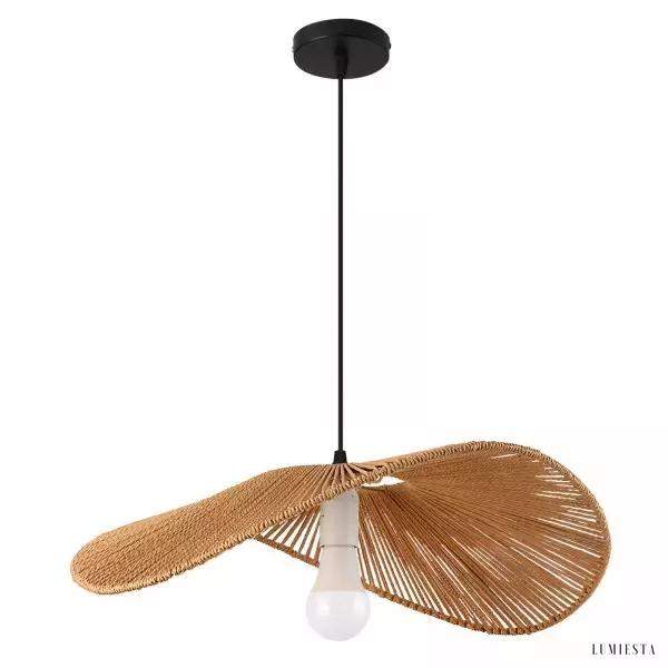 image_1-86.jpg Rattanowa lampa wisząca Wabi Sabi ze słomkowym kapeluszem