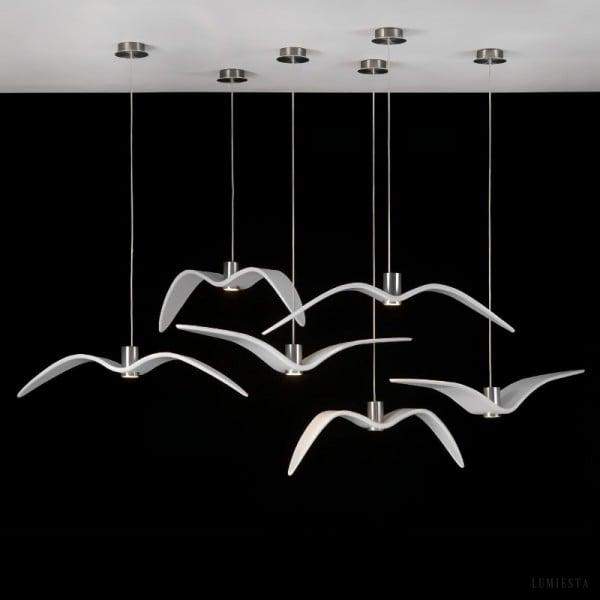 Lampa wisząca Night Birds w kształcie ptaków